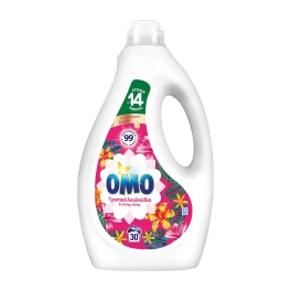 Omo Υγρό Πλυντηρίου Ρούχων Τροπικά Λουλούδια 30μεζ