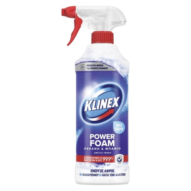 Klinex Καθαριστικό Spray Για Το Μπάνιο 435ml