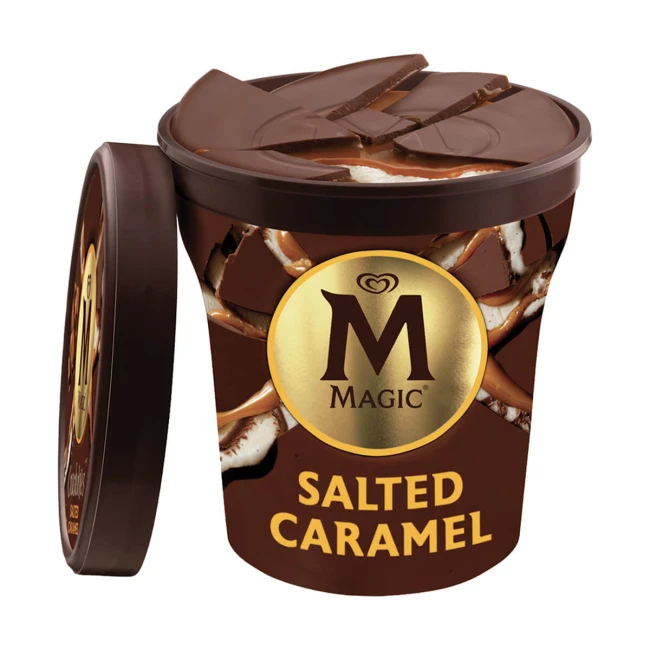 Magic Double Caramel Οικογενειακό Παγωτό 440ml Magic Double Caramel Οικογενειακό Παγωτό 440ml