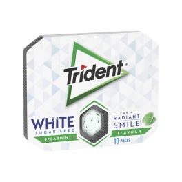 Trident Τσίχλες White Oral-B Δυόσμος 17gr