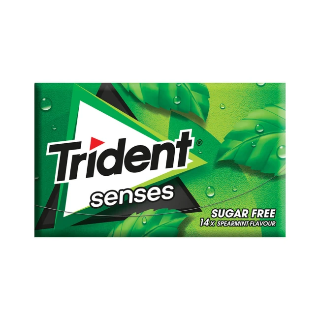 Trident Τσίχλες Senses Δυόσμος 27gr