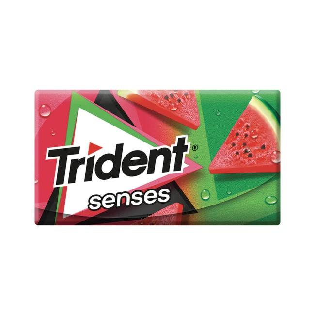 Trident Τσίχλες Senses Καρπούζι 27gr Trident Τσίχλες Senses Καρπούζι 27gr