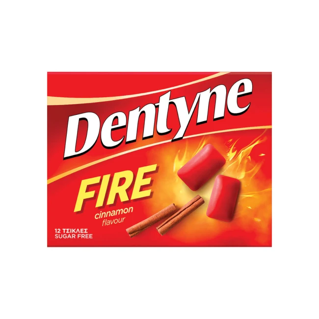 Dentyne Τσίχλες Fire Κανέλα Dentyne Τσίχλες Fire Κανέλα
