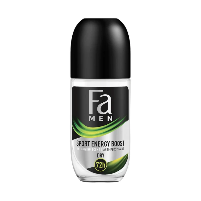Fa Deo Roll On Ανδρικό Αποσμητικό Sport Energy Boost 50ml