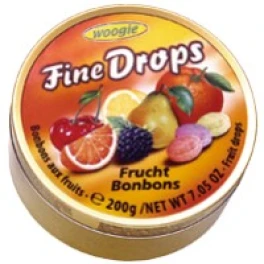 Woogie Fine Drops Καραμέλα με Φρούτα 200 gr