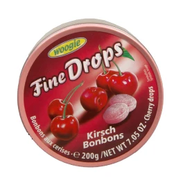 Woogie Fine Drops Καραμέλες Κεράσι 200gr
