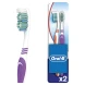 Oral-B Οδοντόβουρτσα 1-2-3 Delicate White Μέτρια 2τμχ